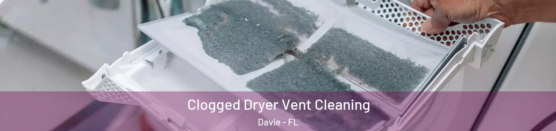  Clogged Dryer Vent Cleaning Davie - FL