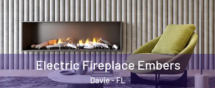  Electric Fireplace Embers Davie - FL