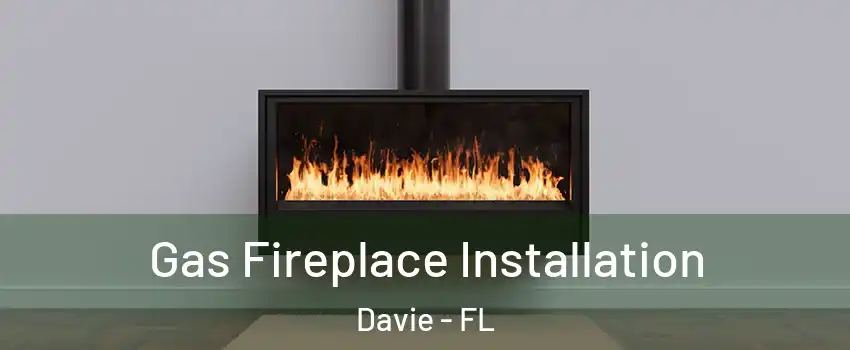 Gas Fireplace Installation Davie - FL