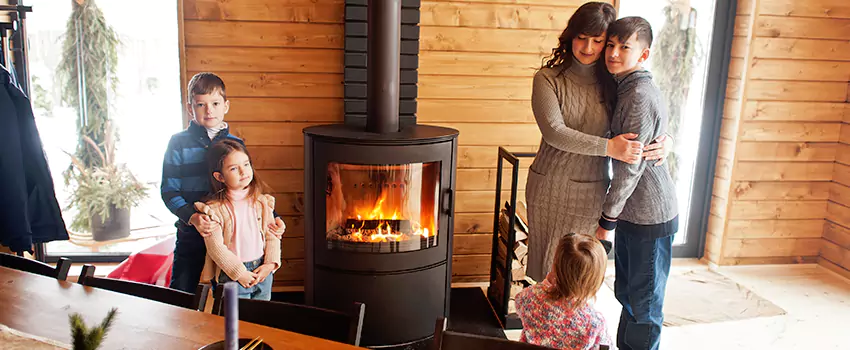 Morso Cast Iron Fireplace Insert Installation in Davie, Florida