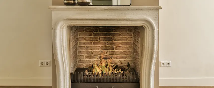 Vintage-style Fireplace Redesign in Davie, Florida