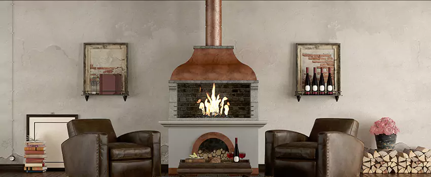 Thelin Hearth Products Providence Pellet Insert Fireplace Installation in Davie, FL