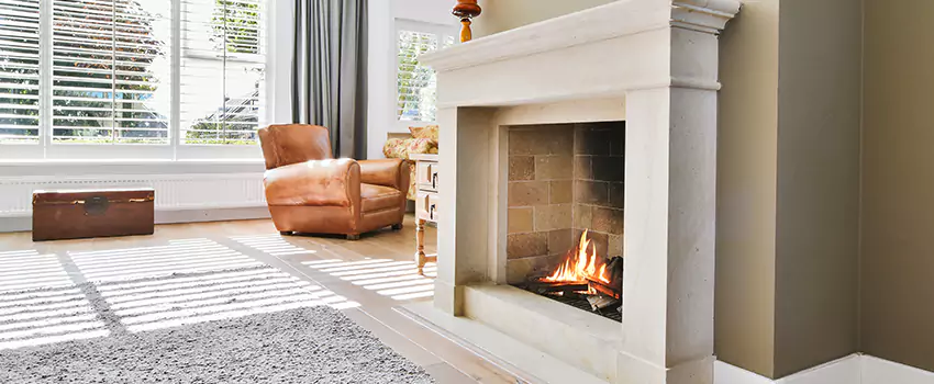Vintage Fireplace Refacing in Davie, Florida